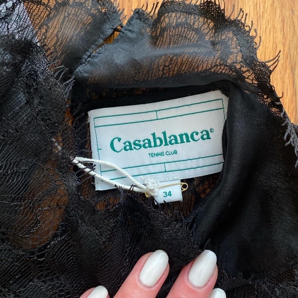 Casablanca lace top - Picture 3 of 4